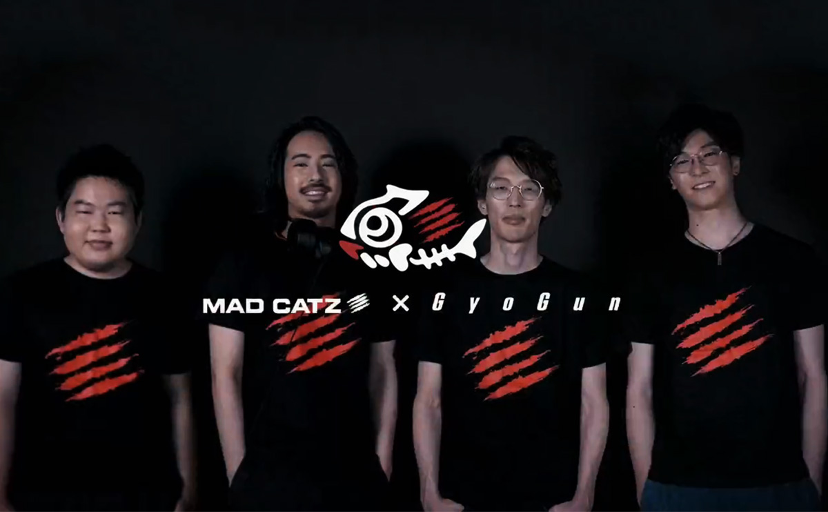 ゲーミングデバイスメーカー「Mad Catz」が魚群の新スポンサーに決定！